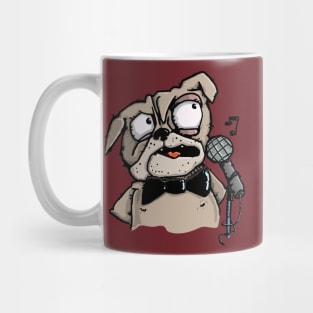 The Pug sings My Way Mug